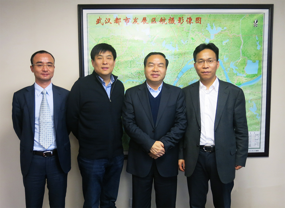 南宫NG28建设集团刘载望董事长一行赴汉投资考察 武汉市委副书记、市长唐良智亲热会见
